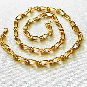 18K gold plated chain unique high quality plate